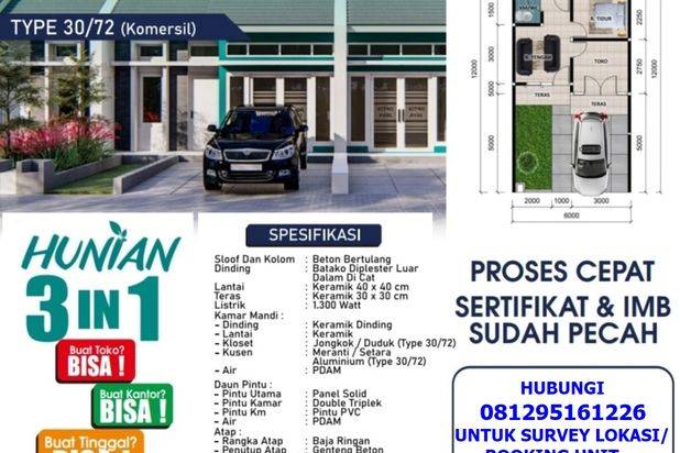 Rumah Jayasampurna Residence Bagus & Moderen Cocok Buat Usaha