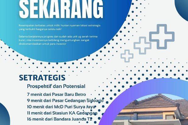 Rumah ciamik di gedangan
