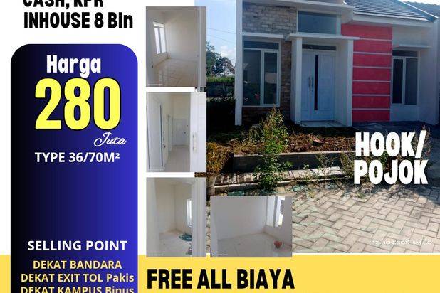 RUMAH MURAH MINIMALIS DEKAT PASAR PAKIS