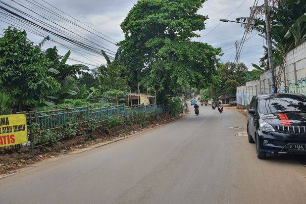 Tanah Pinggir jalan Sawangan Murah