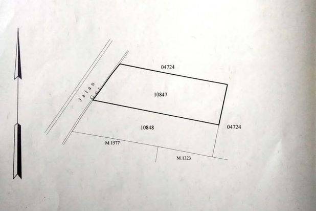 Dijual Sebidang Tanah Kosong Di Jln Utama Jl Tengah, Umalas, Kerobokan