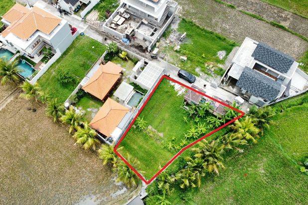 Dijual Tanah Sayan Ubud Lingkungan Villa View Sawah