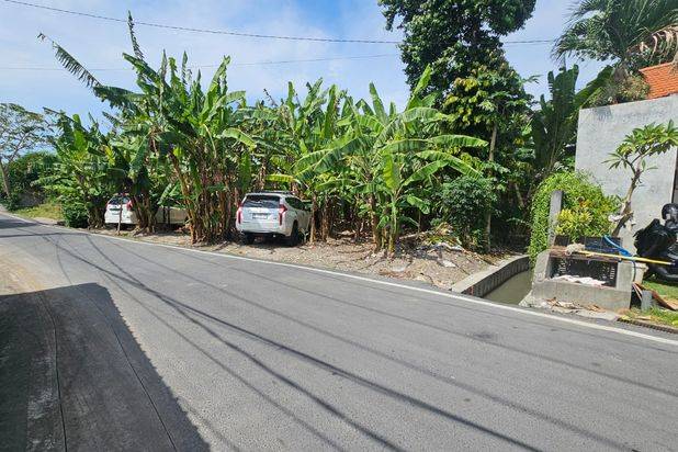Dijual tanah komersil cocok untuk restoran/villa komersil/homestay dan usaha lain nya