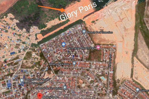 Jual Murah Glory Paris dekat Beverly Park