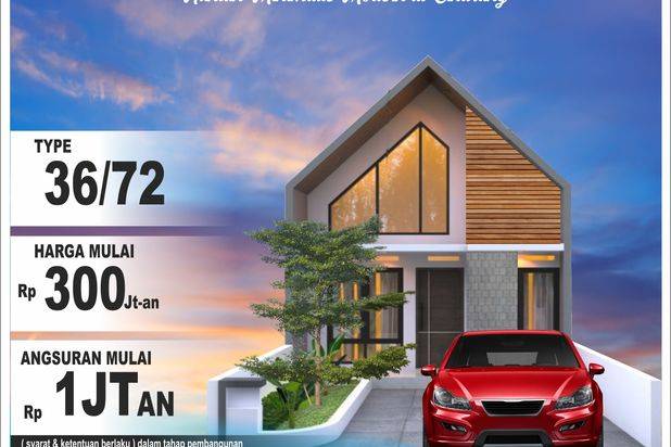 Cluster tanpa DP Alisha Village