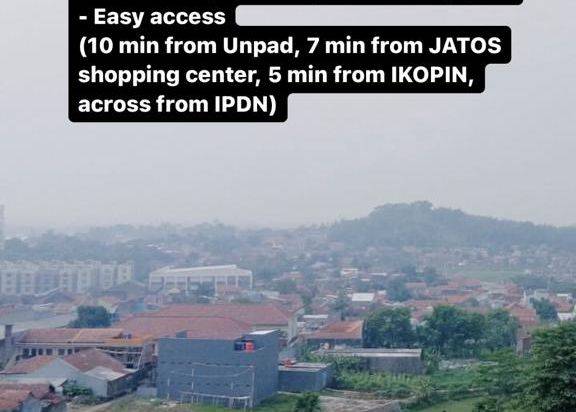 Disewakan Apartemen Studio Easton Park Jatinangor Full Furnish