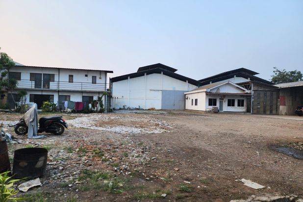 DIJUAL GUDANG di jalan raya Dadap Tangerang lokasi strategis