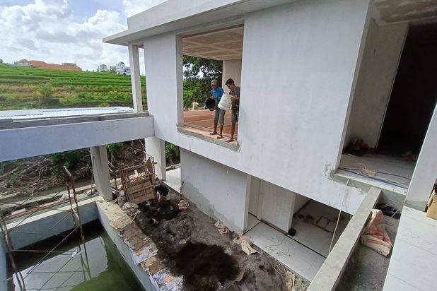 Disewakan Villa View Sawah Dan Sungai di Pererenan, Badung Bali