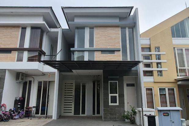 Rumah Zimbali Costa Grand Island New Minimalis Carport