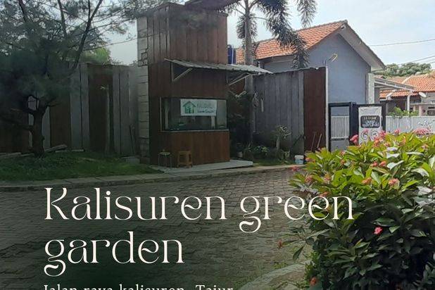 Rumah Baru Di Tajur Halang View Gunung Jalan Row 6 Meter One Gate System
