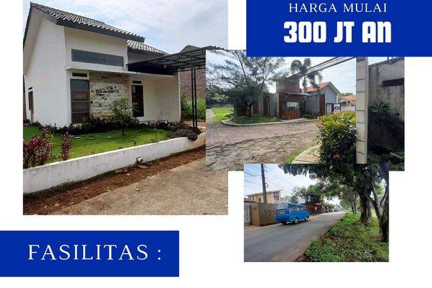 Rumah Material Bata Merah Dekat Pemda Bogor One Gate System Ada Angkutan Umum