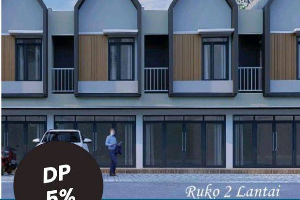 Ruko 2 Lantai Keamanan 24 Jam Lokasi Strategis Cuman 2 Juta Parkir Luas