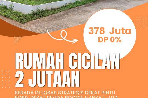 Rumah Baru di Perumahan Kalisuren Green Garden Ada Mushola Taman Dan View Gunung