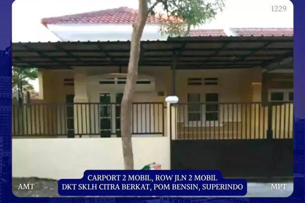 Rumah Bukit Palma Citraland Utara Terawat Siap Huni Modern