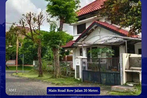 Rumah Graha Family Surabaya SHM 1 Lantai Jalan Raya Utama