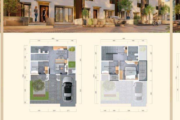 34 Unit Rumah Cluster Mewah Pesan Bangun Di Gumpang Kartasura(AT)