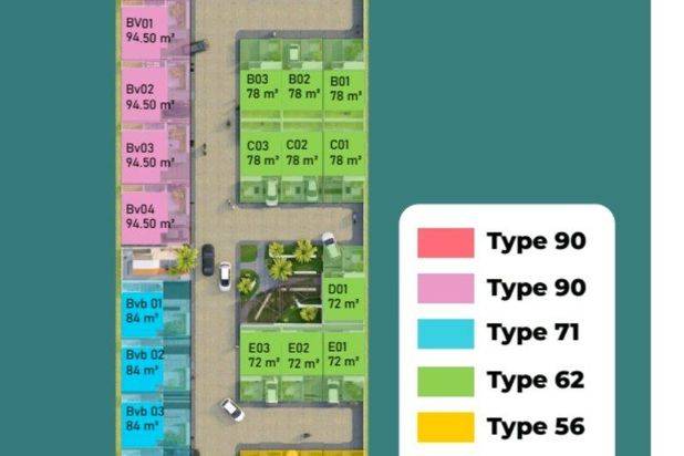 34 Unit Rumah Cluster Mewah Pesan Bangun Di Gumpang Kartasura(AT)