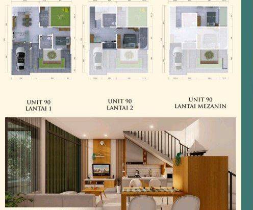 34 Unit Rumah Cluster Mewah Pesan Bangun Di Gumpang Kartasura(AT)