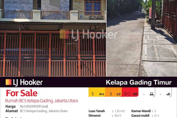 Rumah BCS Kelapa Gading, Jakarta Utara