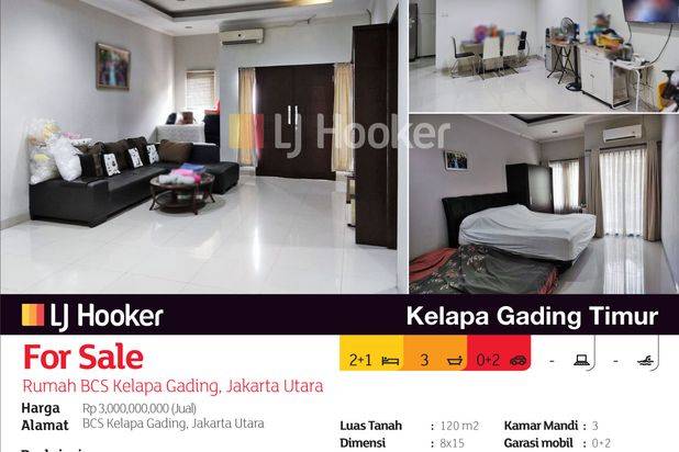 Rumah BCS Kelapa Gading, Jakarta Utara