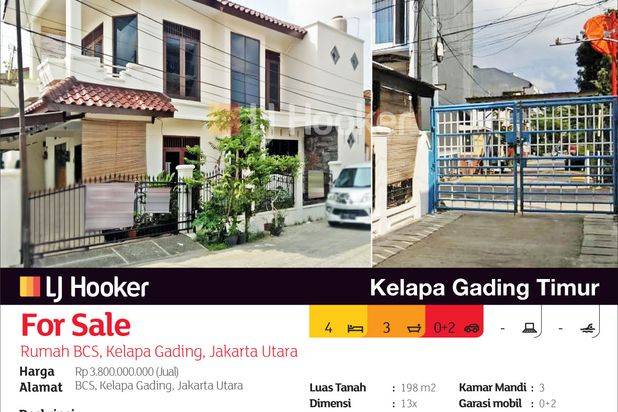 Rumah Harpa, BCS, Kelapa Gading, Jakarta Utara