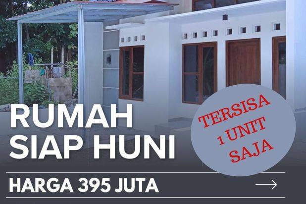Tersisa 1 unit siap huni di Kav. No3, PROMO BONUS WATER HEATER, KOMPOR TANAM, GORDEN