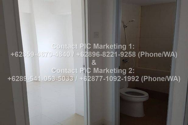 Disewakan Apartemen 2BR Bassura City Tw J lt 9BC UNFURNISH
