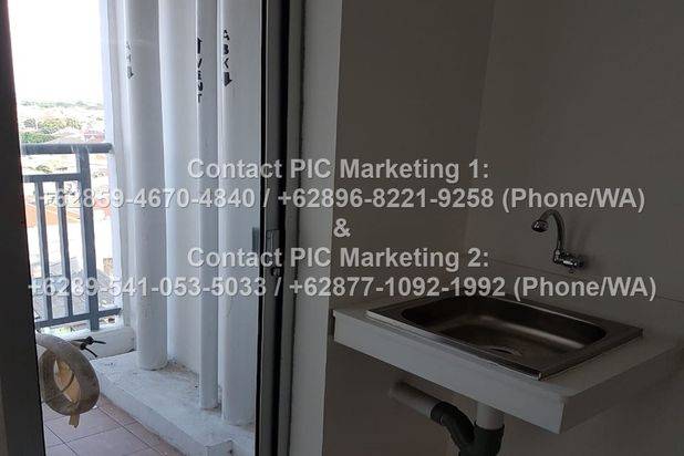Disewakan Apartemen 2BR Bassura City Tw J lt 9BC UNFURNISH