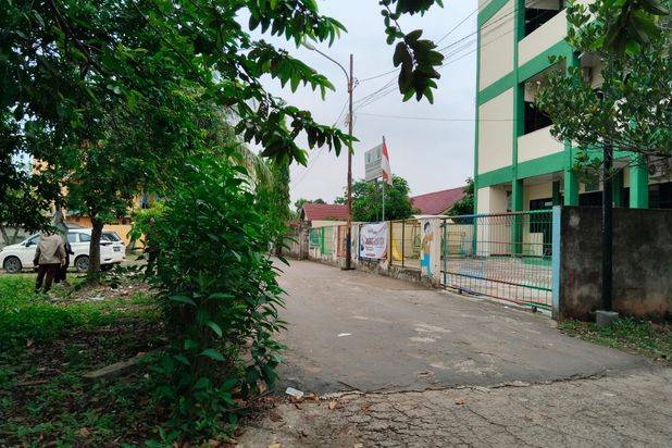 Dijual tanah murah siap bangun lokasi maskarebet depan sd
