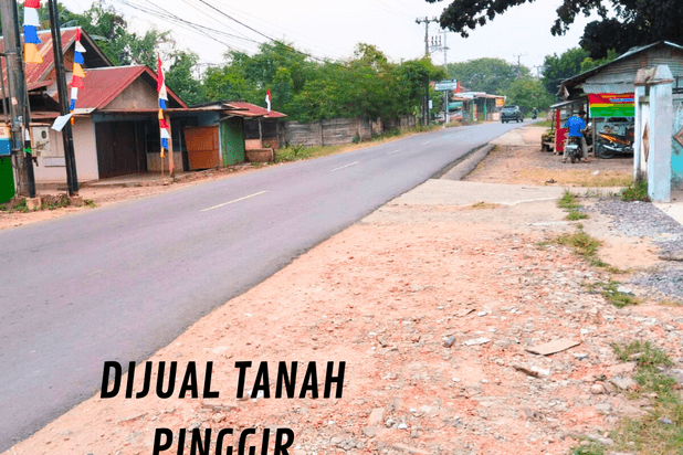 Dijual tanah pinggir jalan shm daerah talang keramat