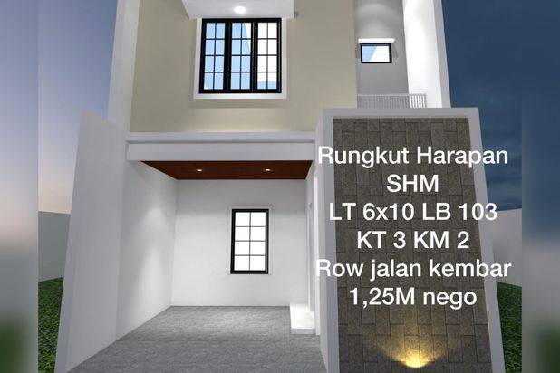 Rungkut Harapan Unit A, New Gress 2 Lantai
