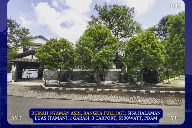 Rumah Nyaman Asri Jemursari dkt Kendangsari Margorejo Indah Plaza Marina