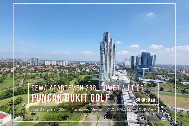Apartemen 2Bedrooms Furnished di Puncak Bukit Golf, Surabaya.