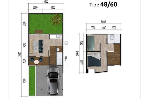 Rumah Scandinavian Bogor Selangkah Dari Pintu Tol Free Biaya2 dan Cukup 8 juta All In