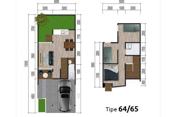 Rumah Scandinavian Bogor Selangkah Dari Pintu Tol Free Biaya2 dan Cukup 8 juta All In