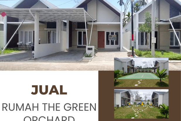 Dijual Rumah Gratis Pajak Pembeli (BPHTB) The Green Orchard Kota Pontianak