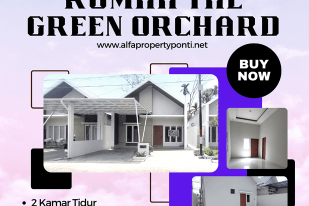 Dijual Rumah Ada Lapangan Badminton The Green Orchard Kota Pontianak