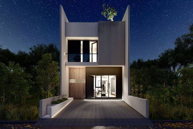 Rumah Crystal Golf Citraland New Minimalis