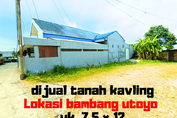 tanah di jual area bamabang utoyo