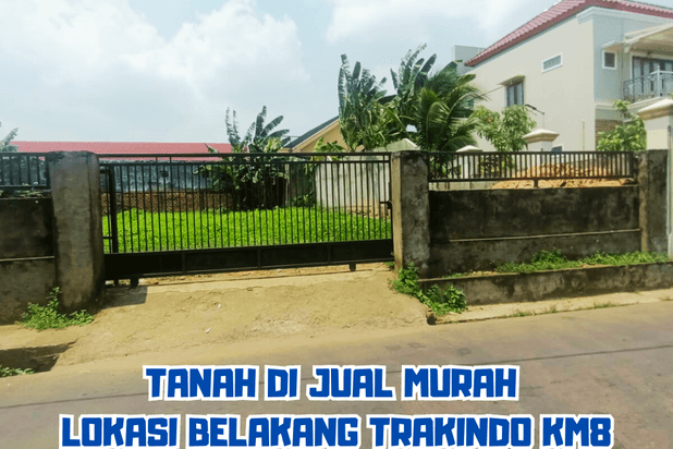 tanah di jual belakang trakindo km 8