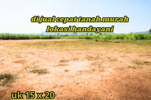 Jual Tanah Murah Lokasi Handayani
