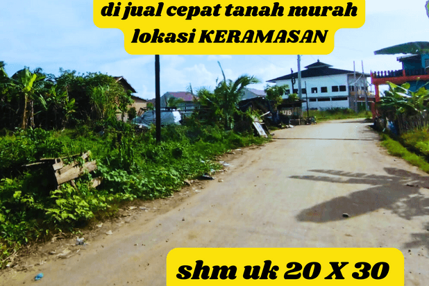 Dijual Tanah Kosong Daerah Kramasan Belakang Poltek Sriwijaya