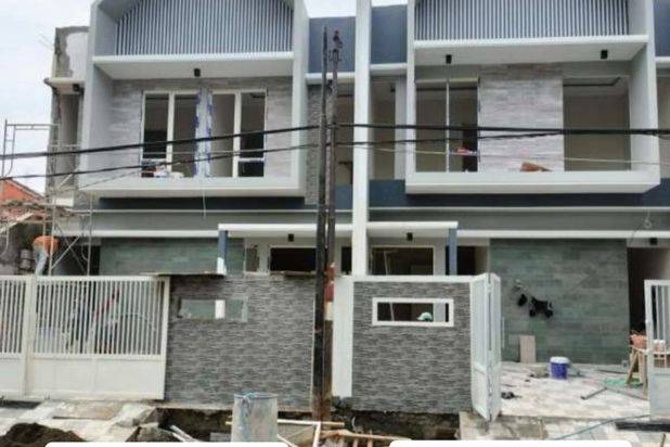 Dijual Rumah Manyar Tirtomoyo - New Baru Scandinavian Surabaya Timur Row Jalan KEMBAR Strategis dekat Sekolah PETRA Manyar - READY 2 unit Rumah Sejajar