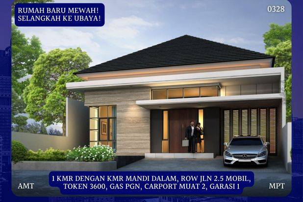 Jual Rumah Baru Mewah Rungkut Mejoyo Selatan 4,25M Dekat UBAYA RS UBAYA Plasa Marina Superindo Transmart Jemursari Regency Hotel Santika Royal Hospital