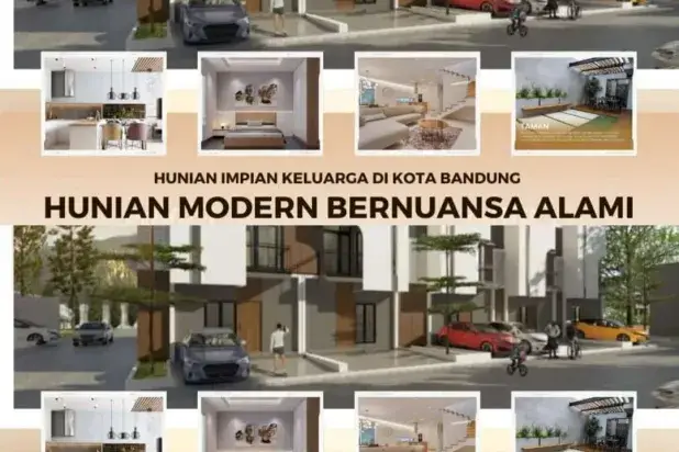 Rumah 2LT Kota Bandung Inves Termurah