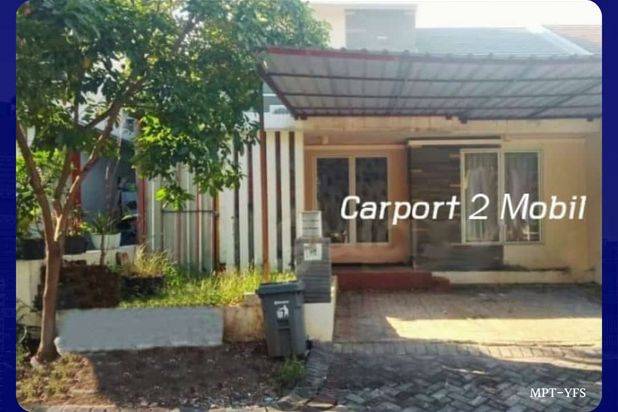 Rumah rumah la diva menganti menganti dkt surabaya barat carport 2 mobil