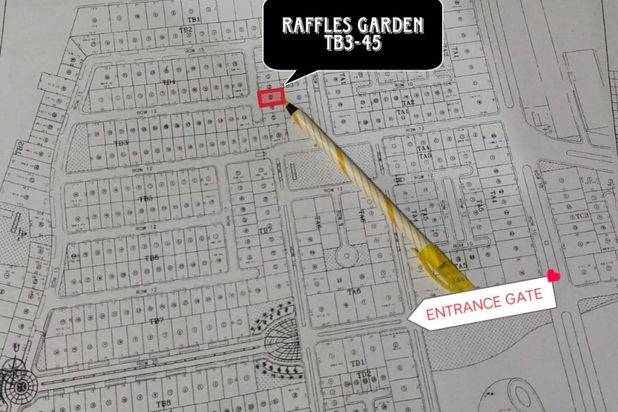 KAVLING CITRALAND RAFFLES GARDEN ROW JALAN LEBAR !!