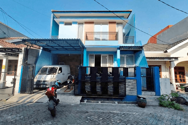 Rumah 2 Lt di wonorejo dekat Nirwana eksekutif Perum Pondok Tanjung Permai Terawat One Gate System