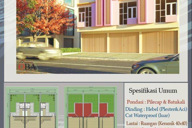 Ruko Di Jalan Mataram Raya Parung Panjang Bogor