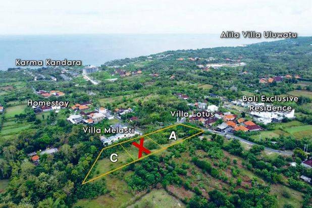 Tanah Kavling Pura Masuka Ungasan Badung Bali
